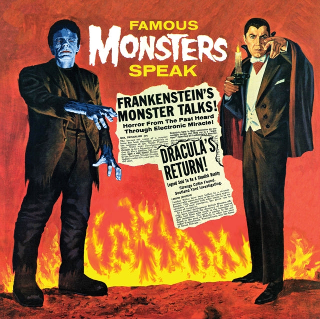 Gabriel Dell - Famous Monsters Speak (Red & Black Vinyl) (Vinyl) (US Import)