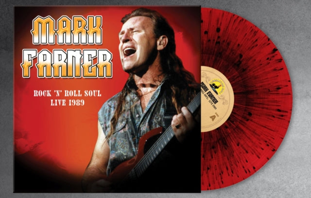 Mark Farner - Rock N Roll Soul: Live, August 20, 1989 (Red & Black Splatter Vinyl) (Vinyl) (US Import)