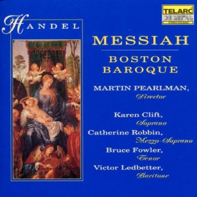 Clift / Robbin / Boston Baroque / Pearlman - Handel: Messiah (On Period Instruments) (CD) (US Import)