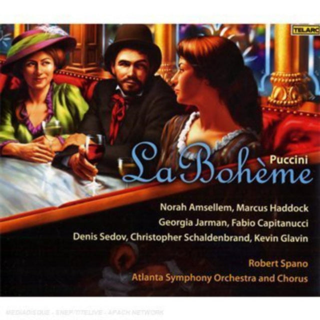 Amsellem / Atlanta Sym Orch / Spano - Puccini: La Boheme (CD)