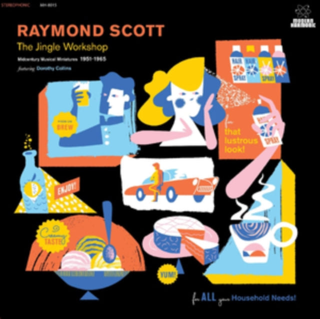 Raymond Scott - Jingle Workshop: Midcentury Musical Miniatures 1951-1965 (Clear Vinyl) (Vinyl) (US Import)