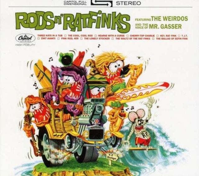 MR Gasser & The Weirdos - Rods & Ratfinks (CD)