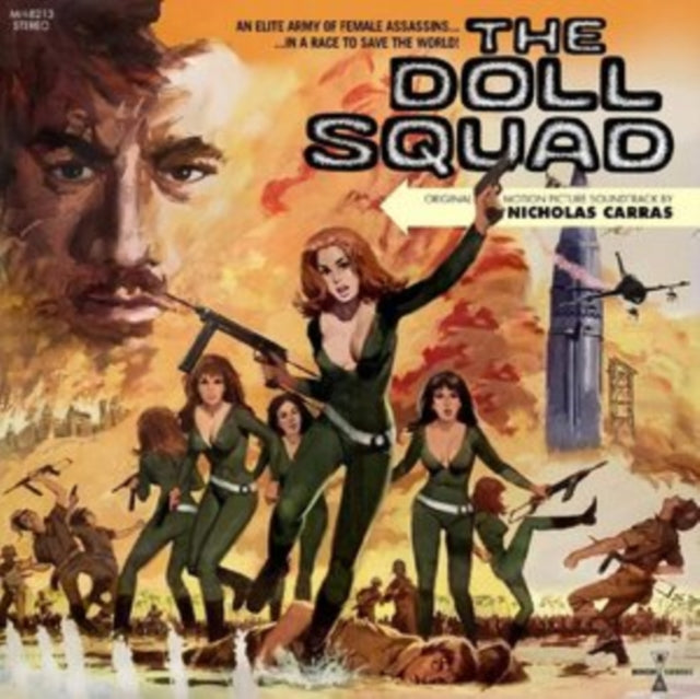 Nicholas Carras - Doll Squad Original Motion Picture Soundtrack (Transparent Green Vinyl/DVD) (Vinyl) (Region 1 US Import)