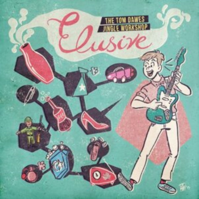 Tom Dawes - Elusive: The Tom Dawes Jingle Workshop (Coke Clear Vinyl) (Vinyl) (US Import)
