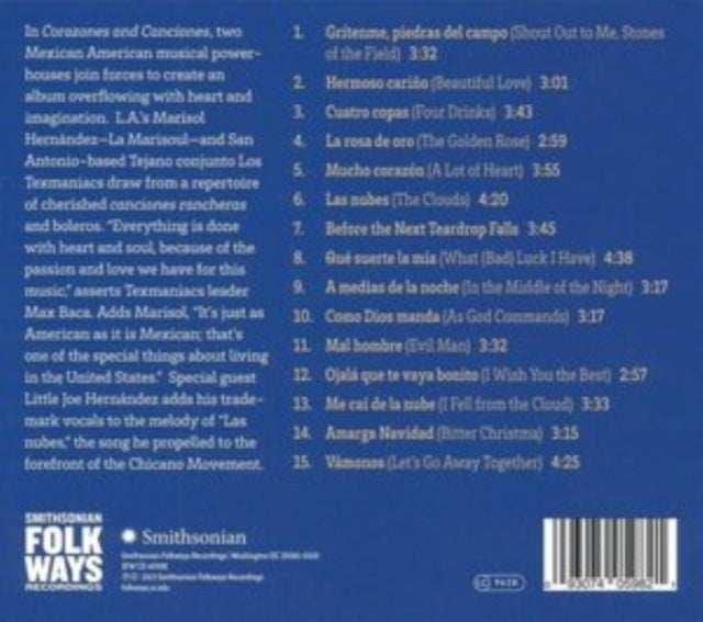 La Marisoul & Los Texmaniacs - Corazones And Canciones (CD) (US Import)