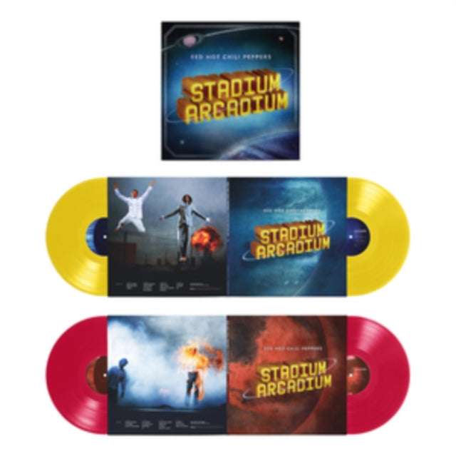 Red Hot Chili Peppers - Stadium Arcadium (20th Anniversary/Limited Edition/Canary Yellow & Apple Red Vinyl/4LP) (Vinyl) (US Import)