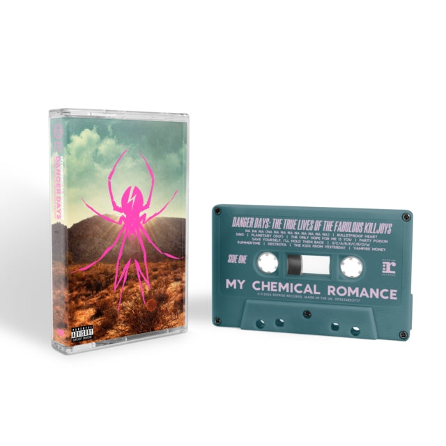 My Chemical Romance - Danger Days: The True Lives Of The Fabulous Killjoys (X) (Deluxe/Petrol Blue Cassette) (Cassette)