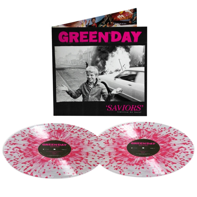 Green Day - Saviors (X) (Edition De Luxe/2LP/Clear W/ Hot Pink Splatter Vinyl) (I) (Vinyl) (US Import)