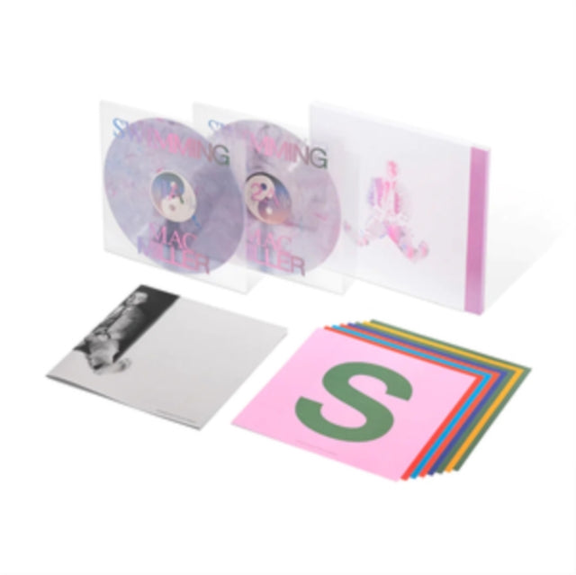 Mac Miller - Swimming (5 Year) (2LP/Milky Clear/Hot Pink/Sky Blue Marble Vinyl) (Vinyl) (US Import)