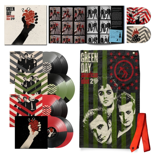 Green Day - American Idiot (20th Anniversay/Deluxe Set/8-Color Vinyl/Blu-ray) (Vinyl) (Region A US Import)