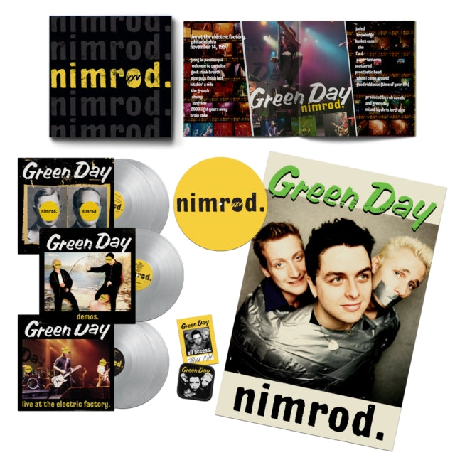 Green Day - Nimrod (25th Anniversary/5LP/Silver Vinyl) (I) (Vinyl) (US Import)