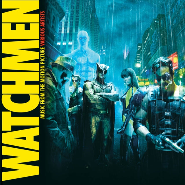 Various Artists - Watchmen OST: Music From The (3LP/Yellow Smiley Face W/ Etching/Dr. Manhattan Blue Vinyl) (RSD) (Vinyl) (US Import)