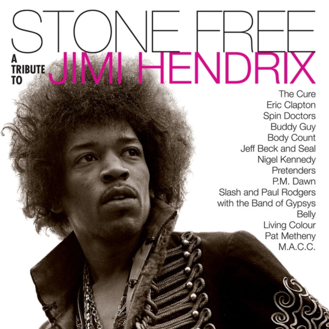 Jimi Tribute Hendrix - Stone Free: Jimi Hendrix Tribute (Black & Clear Vinyl) (Rocktober) (Vinyl) (US Import)