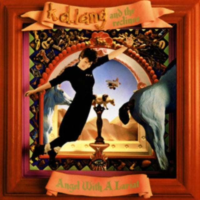 Lang,K.D. & The Reclines - Angel With A Lariat (Translucent Red Vinyl) (RSD) (Vinyl) (US Import)