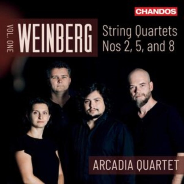 Arcadia Quartet - Weinberg: String Quartets, VOL.1 - Nos. 2, 5, & 8 (CD)