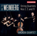 Arcadia Quartet - Weinberg: String Quartets Nos. 1, 7 & 11, Vol. 2 (CD)