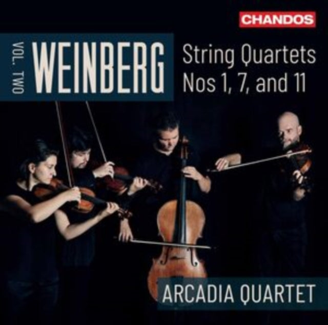 Arcadia Quartet - Weinberg: String Quartets Nos. 1, 7 & 11, Vol. 2 (CD)