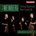 Arcadia Quartet - Weinberg: String Quartets (CD)