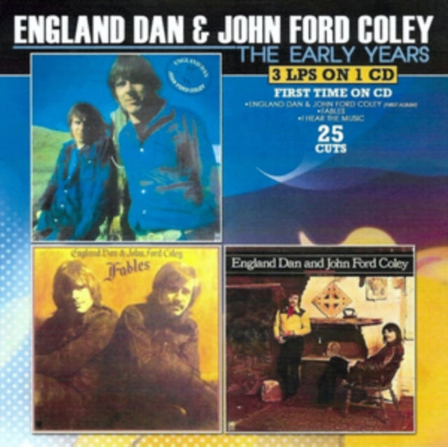 Dan England & John Ford Coley - Early YEARS-3 LPS On 1CD-First Time On CD! (CD)