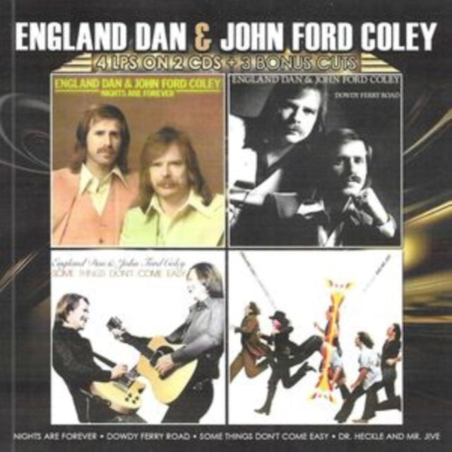 Dan England & John Ford Coley - 4 LPS On 2 CDS/3 Bonus Cuts (2CD) (CD)