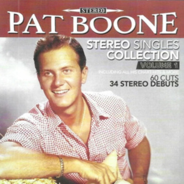 Pat Boone - Stereo Singles Collection, Vol. 1-60 CUTS-34 Stereo Debuts (2CD) (CD)