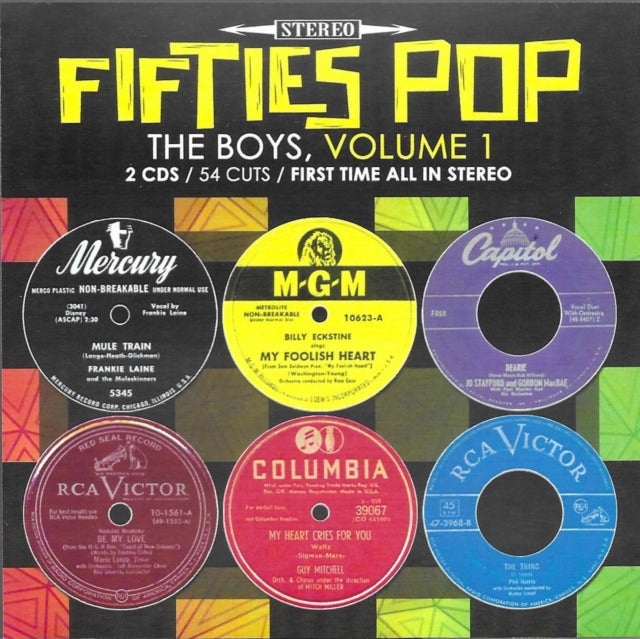 Various Artists - Fifties Pop - The Boys, Vol. 1 (2CD) (CD)