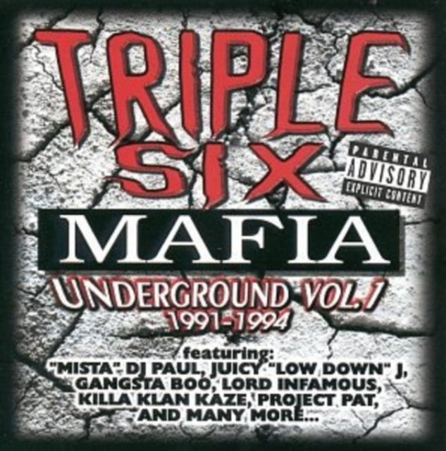 Three 6 Mafia - Underground VOL.1 (CD)