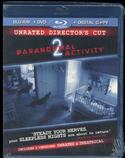 Paranormal Activity 2 (Unrated) (Blu-ray/DVD/Digital) (Blu-ray) (Region 1 & A US Import)