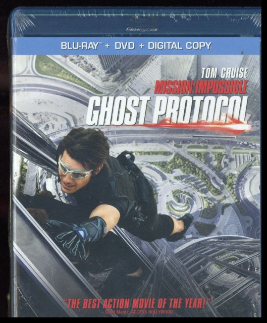 Mission Impossible: Ghost Protocol (2-Disc Blu-ray/DVD/Digital) (Blu-ray) (Region 1 & A US Import)