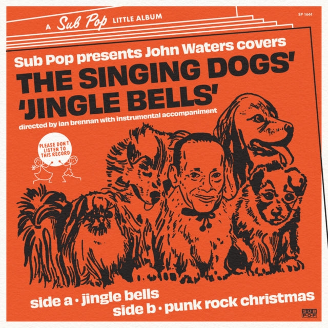 John Waters - It's A Punk Rock Christmas (Color 7 Inch) (Vinyl Single) (US Import)