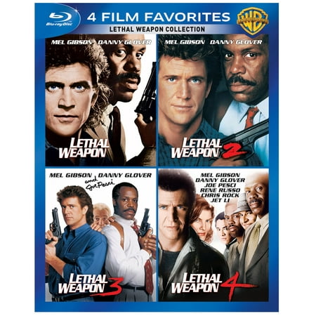4 Film Favorites: Lethal Weapon (Blu-ray) (Region A US Import)