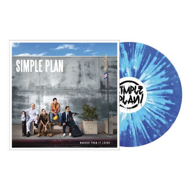 Simple Plan - Harder Than It Looks (Limited Edition/Blue W/ White Splatter Vinyl) (Vinyl) (US Import)