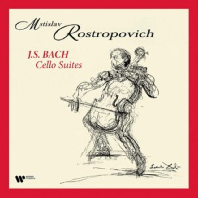 Mstislav Rostropovich - Bach Cello Suites (4LP/180g/Import) (Vinyl) (US Import)