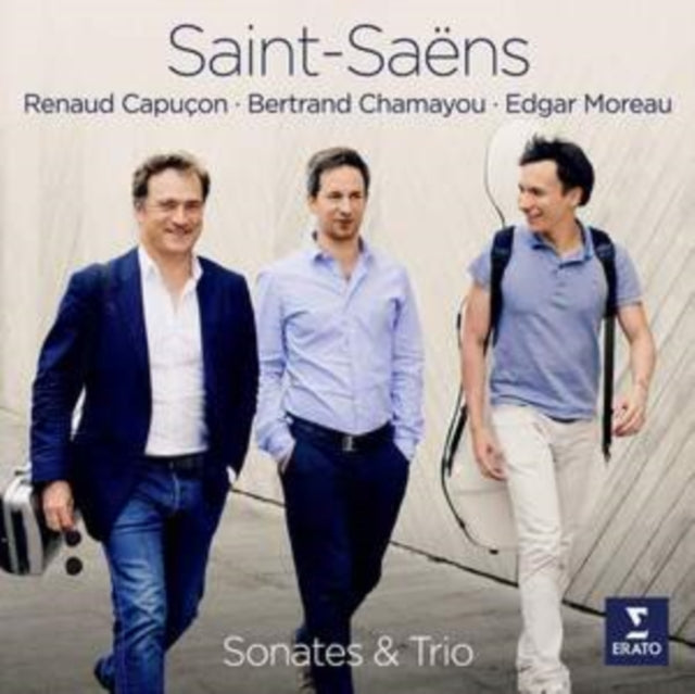 Renaud Capucon; Edgar Moreau; Bertrand Chamayou - Saint-Saens Sonates Et Trio (CD)