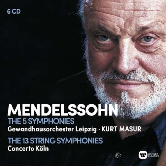 Kurt Masur - Mendelssohn: Complete Symphonies / Complete String Symphonies (6CD) (CD)