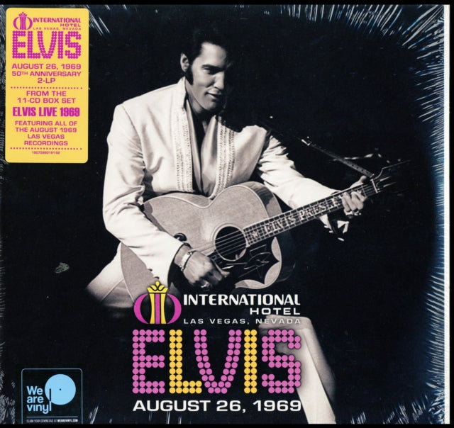 Elvis Presley - Live At The International Hotel, Las Vegas, NV August 26, 1969 (2LP/140g/ DL Insert) (Vinyl) (US Import)