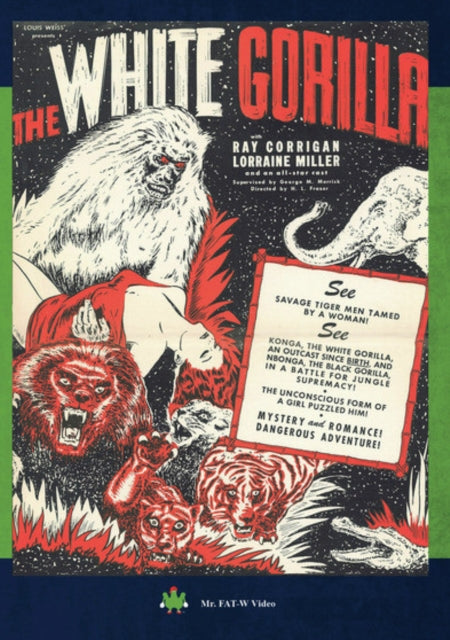 White Gorilla (DVD) (Region 1 US Import)