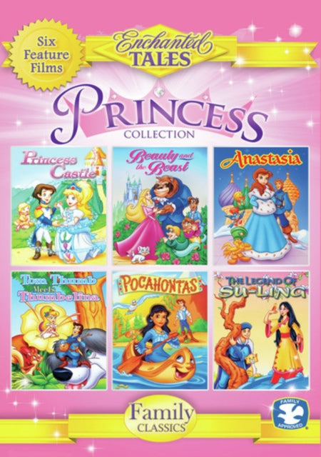 Princess Castle/Beauty & The Beast/Anastasia/Tom Thumb Meets Thumbelina/Pocohontas/Legend Of Su-Ling (DVD) (Region 1 US Import)