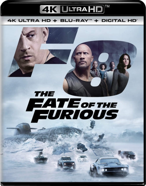 Fate Of The Furious (4K Blu-ray) (Region A US Import)