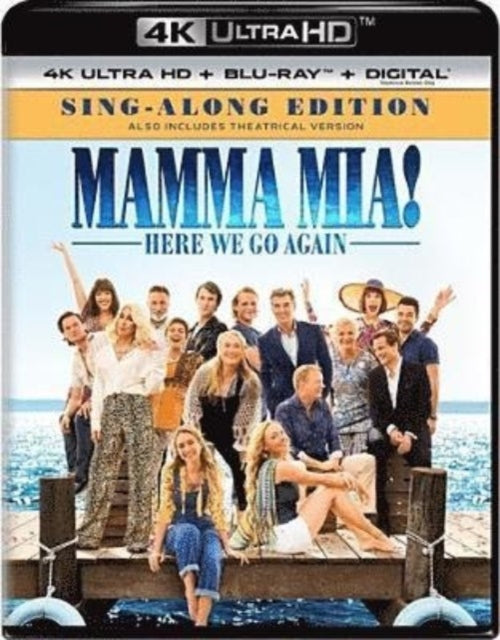 Mamma Mia! Here We Go Again: Sing-Along Edition (4K Blu-ray) (Region A US Import)