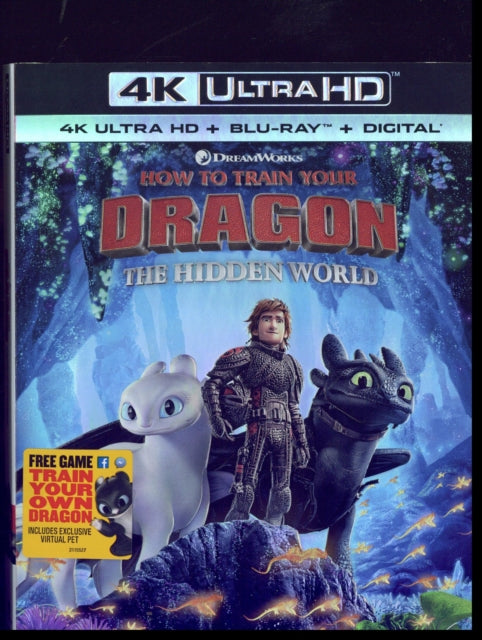 How To Train Your Dragon: The Hidden World (4K Blu-ray) (Region A US Import)
