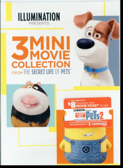 Secret Life Of Pets: 3 Mini-Movie Collection (Secret Life Of Pets 2 Fandango Cash Version) (DVD) (Region 1 US Import)