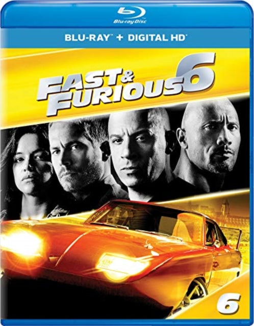 Fast & Furious 6 (Blu-ray/Digital/Fast & Furious Presents: Hobbs & Shaw Fandango Cash) (Blu-ray) (Region A US Import)