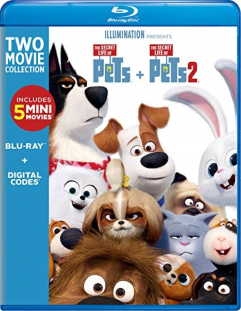 Secret Life Of Pets: 2-Movie Collection (Blu-ray/Digital) (Blu-ray) (Region A US Import)