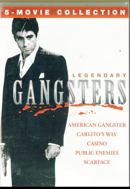 Legendary Gangsters Collection (American Gangster/Carlito’s Way/Casino/Public Enemies/Scarface) (DVD) (Region 1 US Import)