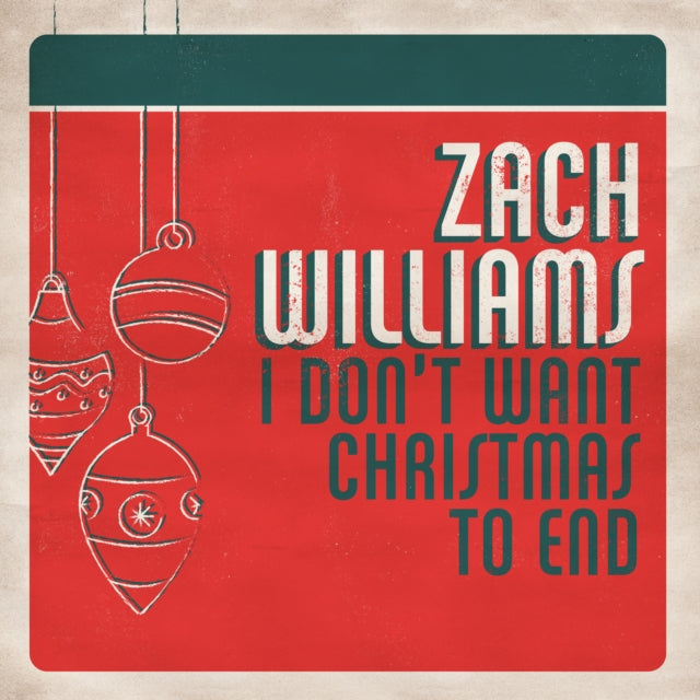 Zach Williams - I Don't Want Christmas To End (CD) (US Import)