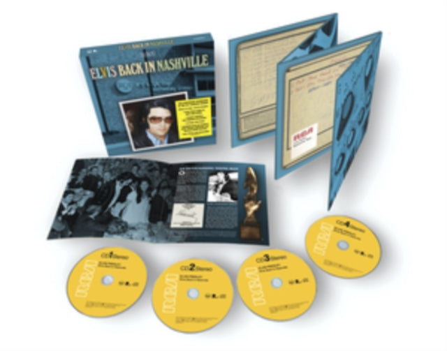 Elvis Presley - Back In Nashville (4CD) (CD)
