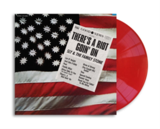Sly & The Family Stone - There’s A Riot Goin On (Red Vinyl) (Vinyl) (US Import)
