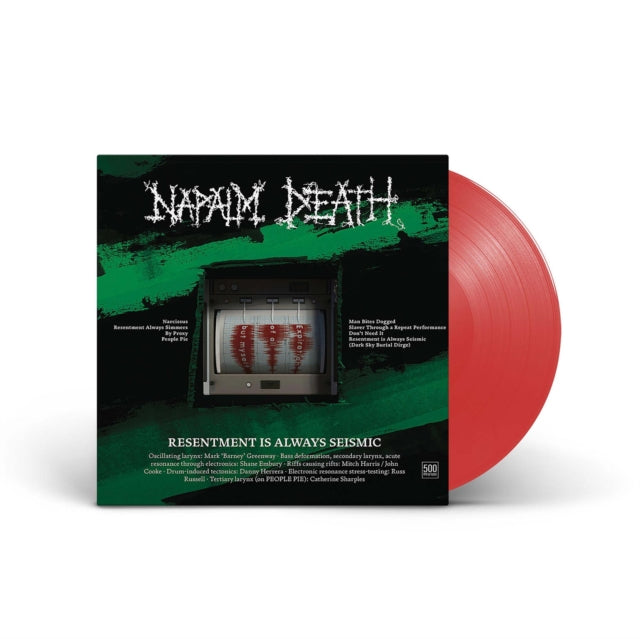 Napalm Death - Resentment Is Always Seismic - A Final Throw Of Throes (Transparent Red Vinyl) (Vinyl) (US Import)