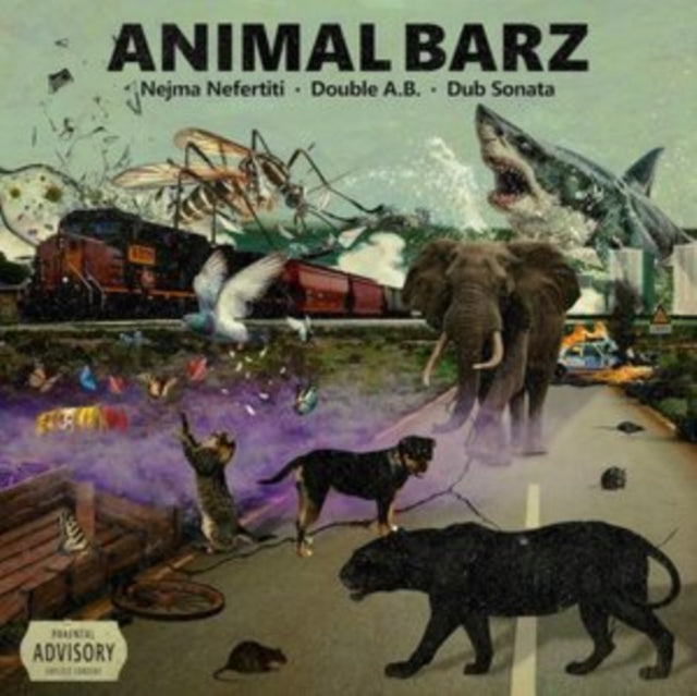 Nefertiti,Nejma; Double A.B. & Dub Sonata - Animal Barz (Vinyl) (US Import)